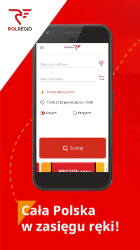 POLREGIO - bilety kolejowe screenshot