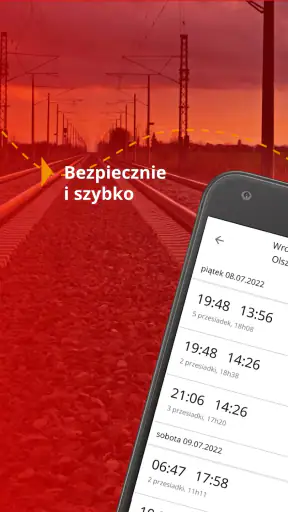 POLREGIO - bilety kolejowe screenshot