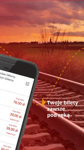 POLREGIO - bilety kolejowe screenshot