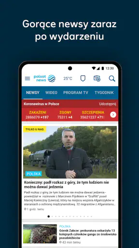 Polsat News - najnowsze inform screenshot