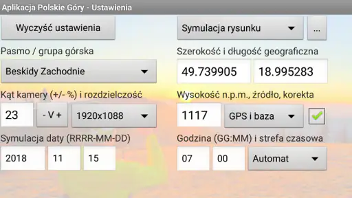 Polskie Góry - opisy panoram screenshot