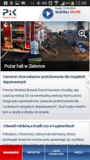 Polskie Radio PiK screenshot