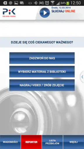 Polskie Radio PiK screenshot