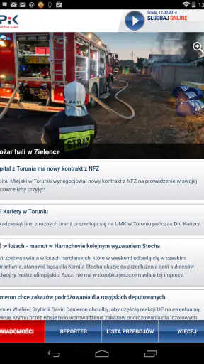 Polskie Radio PiK screenshot