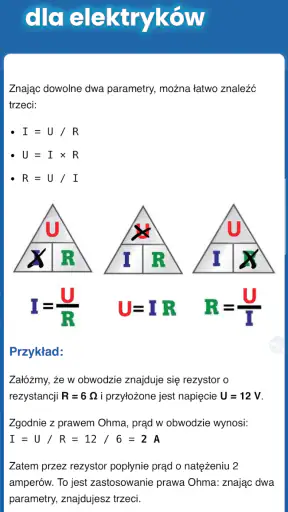Poradnik elektryka screenshot