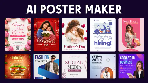 Poster maker AI Flyer 2026 screenshot