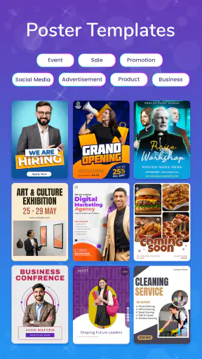 Poster maker AI Flyer 2026 screenshot