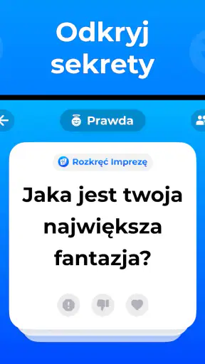 Prawda czy Wyzwanie - Pytania screenshot