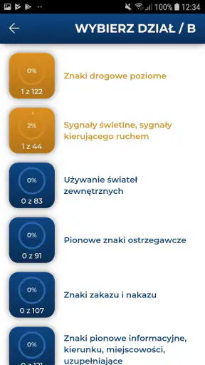 Prawo Jazdy IMAGE A B C D T screenshot