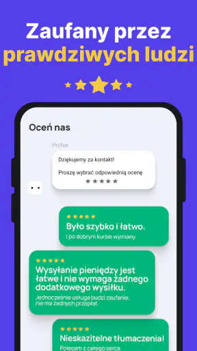 Profee: Przesyłaj pieniężne screenshot
