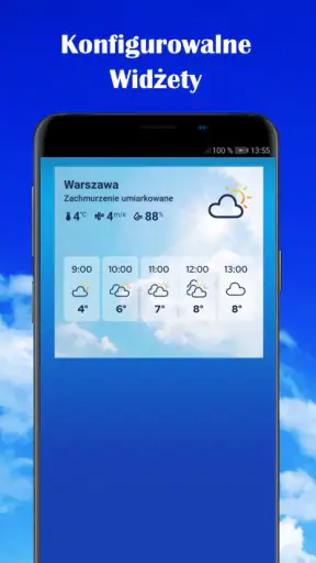 Prognoza pogody i radar opadów screenshot