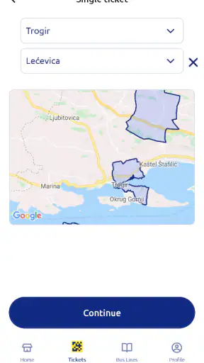 Promet Split screenshot