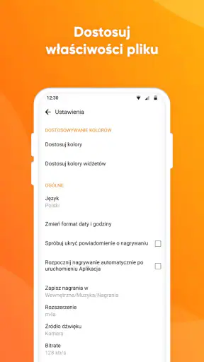 Prosty rejestrator głosu screenshot