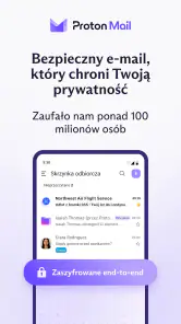 Proton Mail: Szyfrowana poczta screenshot
