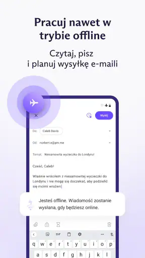 Proton Mail: Szyfrowana poczta screenshot