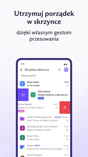Proton Mail: Szyfrowana poczta screenshot