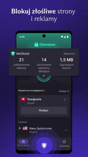 Proton VPN: Szybki i pewny screenshot