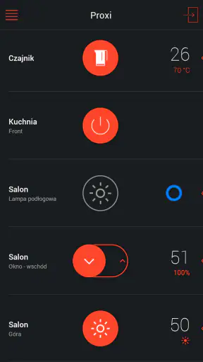 Proxi screenshot