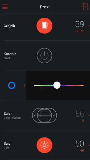 Proxi screenshot