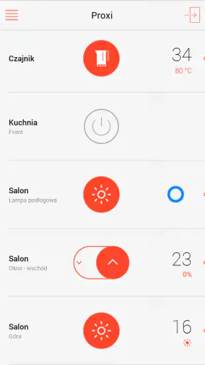 Proxi screenshot