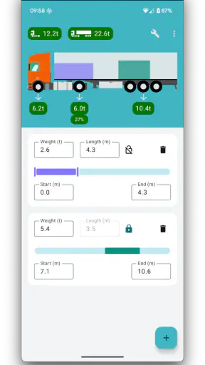 Przeładowana oś screenshot
