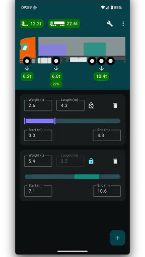 Przeładowana oś screenshot