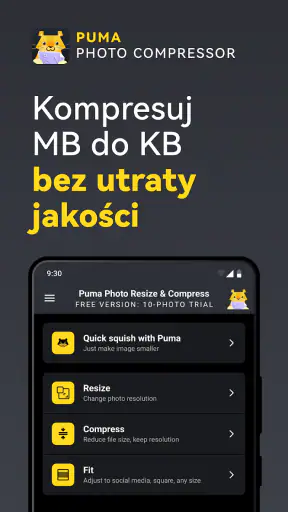 Puma: Zmniejsz Rozmiar Zdjęcia screenshot