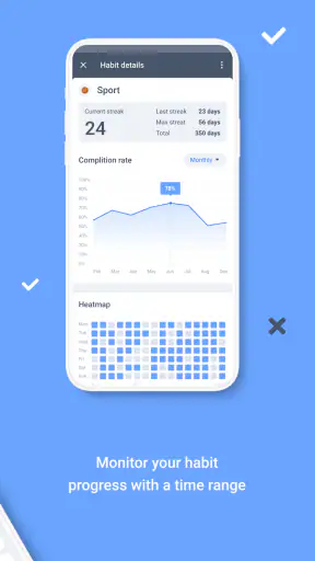Qhabit: Daily habit tracker screenshot