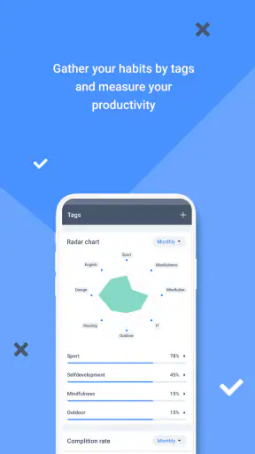 Qhabit: Daily habit tracker screenshot