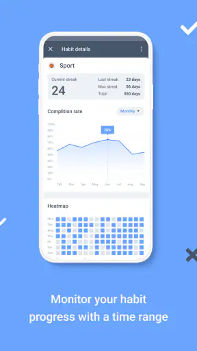 Qhabit: Daily habit tracker screenshot