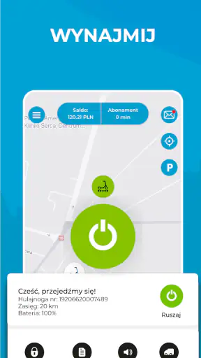 Quick Taxi & Hulajnogi screenshot