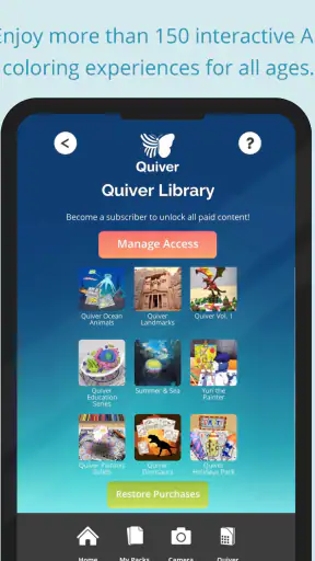 Quiver - 3D Coloring App screenshot