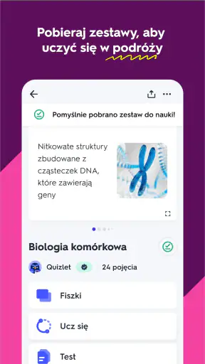 Quizlet: fiszki do nauki screenshot