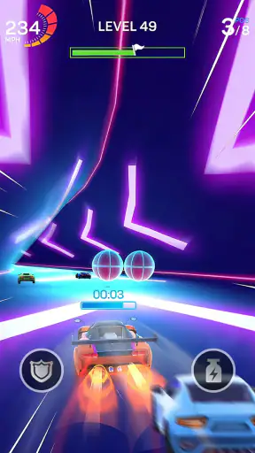 Racing Rush 3D: Wyścigi Aut screenshot