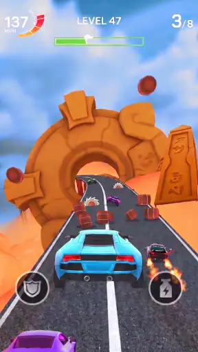 Racing Rush 3D: Wyścigi Aut screenshot