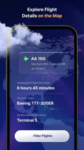 Radar Lotów: Śledzenie screenshot