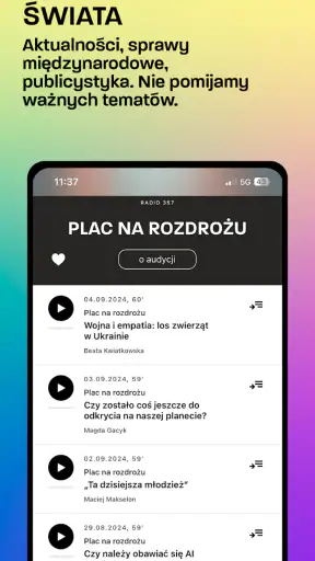Radio 357 screenshot