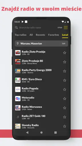 Radio Polska: Stacje radio FM screenshot