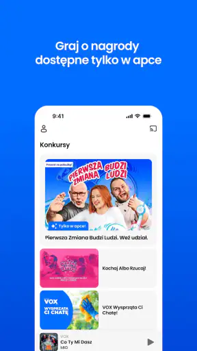 Radio VOX FM radio internetowe screenshot
