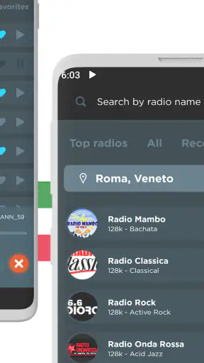 Radio Włochy: FM online screenshot