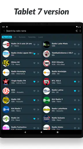 Radio Włochy: FM online screenshot
