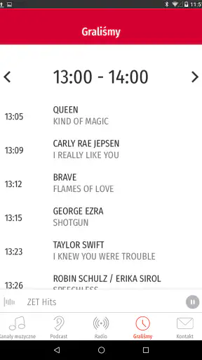 Radio ZET screenshot