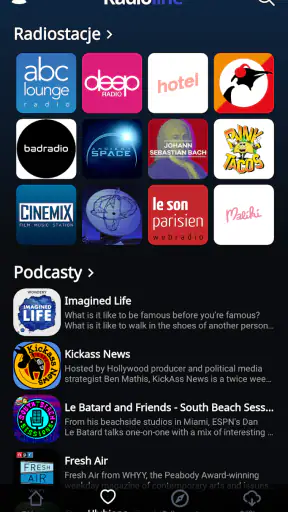 Radioline: Radio i Podcasty screenshot