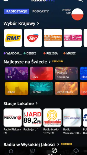 Radioline: Radio i Podcasty screenshot