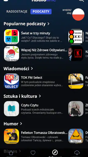 Radioline: Radio i Podcasty screenshot