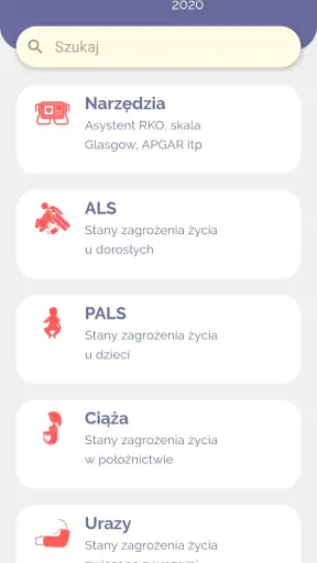 Ratownictwo medyczne algorytmy screenshot