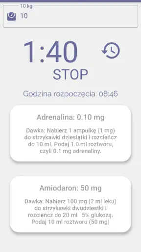 Ratownictwo medyczne algorytmy screenshot