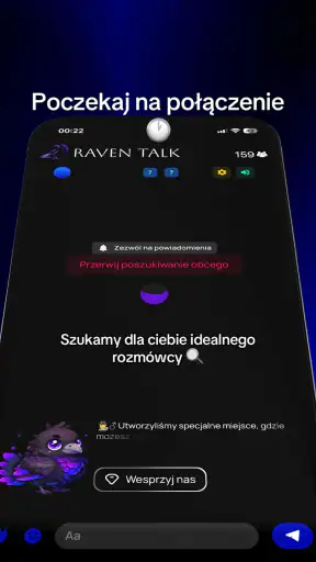 Raven talk screenshot