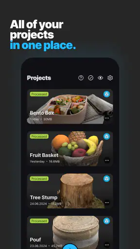 RealityScan Mobile screenshot