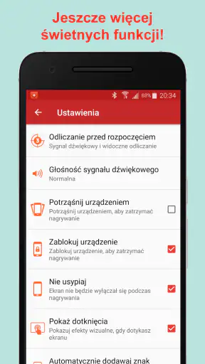 REC – rejestrator ekranu screenshot